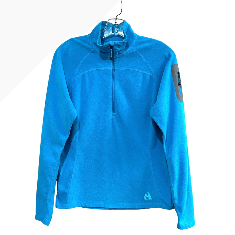 First Ascent Turquoise 3/4 zip top M