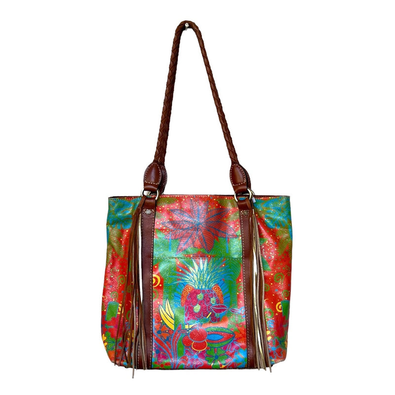 Colorful Patricia Nash Leather bag